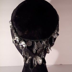 Costume Jewelry Statement Necklace Diamond-Style